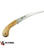 Scie lame courbe manche bois 300mm
