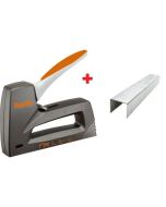 Agrafeuse en aluminium 6-14mm + 1000 agraffes
