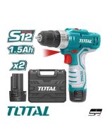 Perceuse-visseuse Total TDLI12325 - Sans Fil Double Batteries Lithium 12V