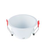 Spot plastique circlip LIGHTONE indirect rond blanc - IN40122L05 - Brillant