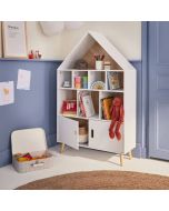Bibliothèque Cabane - Blanc