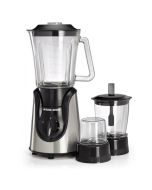 Blender Black & Decker BX600G-B5 - 600W - 1.5L + 2 Accessoires - Noir