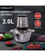 Blender multifonctionnel et hachoir Sokany 7002A - 300W - 2L