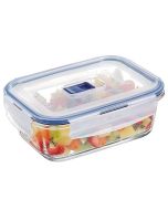 Boîte de Conservation hermétique en verre Rectangulaire avec Couvercle - 200 CL - LUMINARC 