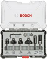 Coffret 6 fraises 6MM BOSCH