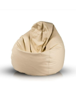 Pouf Poire Géant - Dimensions: L*L*H = 90cm x 120cm-Beige