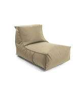 Pouf Guest - Dimensions: L*L*H = 100*60*60 cm-Beige