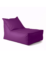 Pouf Guest - Dimensions: L*L*H = 100*60*60 cm-Violet 