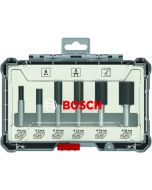 Coffret de 6 Fraises droites 6MM Bosch Professional