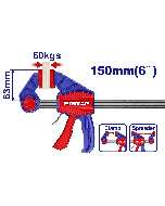 Serre joint rapide 63x150mm 60kg emtop  ECLPQ60101