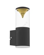 Applique Extérieur Noir LED -2*3.7W- 3000K- IP44 PENALVA EGLO