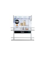 Etagère 2 niveaux - 35x13x38 cm - 35.07.12 - Gris