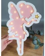 Veilleuse LED en bois – Forme de “Fée”