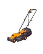 Tondeuse à gazon électrique Hoteche G840311 - 320 mm - Jaune et noir