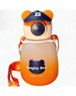 Gourde Enfant Naughty Bear avec Sangle et Casquette - 500 ml - orange