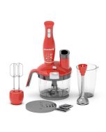 Mixeur multifonction Hausberg HB-7710RS- 1500W Rouge