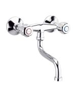 Mélangeur Évier Mural SALAKTA - SOPAL - 04C1A04 - Finition Chromée