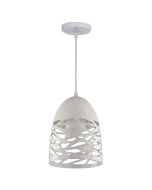 Suspension Melino blanc D20 - BRILLIANT