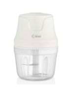 Mini Hachoir Rechargeable en Verre KIWI KC-8204 – 350ml, 3 Lames Inox