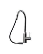 FRAMO Mitigeur d'Évier A DOUCHETTE Extractible Noir 614