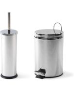 Ensemble poubelle 3L + brosse WC – Pratique et esthétique