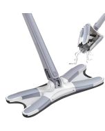 Raclette Balai Serpillère à Presser Automatique Avec Tête Pivotante 360°