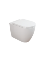 Cuvette suspendue Coral avec abattant soft close - Sanitana