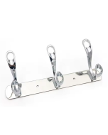 Crochets à manteaux en acier inoxydable - Porte manteaux - 3 crochets - 1 Piece
