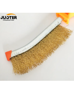 Brosse Métallique en Fil avec Poignée en Plastique Pour le Polissage du Métal