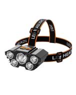 Lampe Frontale - Rechargeable - 5 Led - FT21