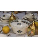 Service à table Margoum - CERAMICA PLUS - 1707904119-14 - céramique - 20 Pièces 