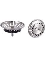 BONDE EVIER INOX 2 BAC