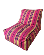 Pouf Guest EU COSY - 100 X 60 X 60 cm - Multicolore