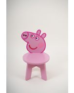 Chaise Peppa Pig rose