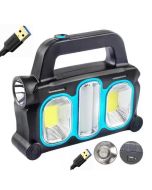 Lampe Solaire Extérieure Etanche LED USB Rechargeable