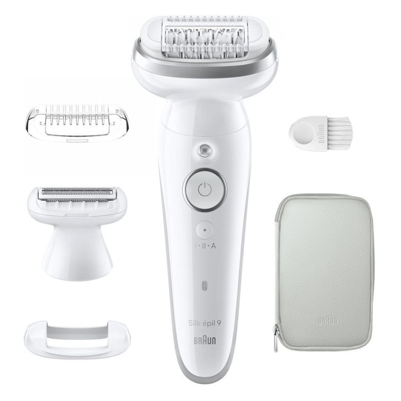 Épilateur Braun Wet & Dry - SES9-041 - 40 pincettes