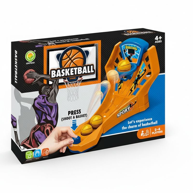 Mini jeu basket doigt enfant - plastique