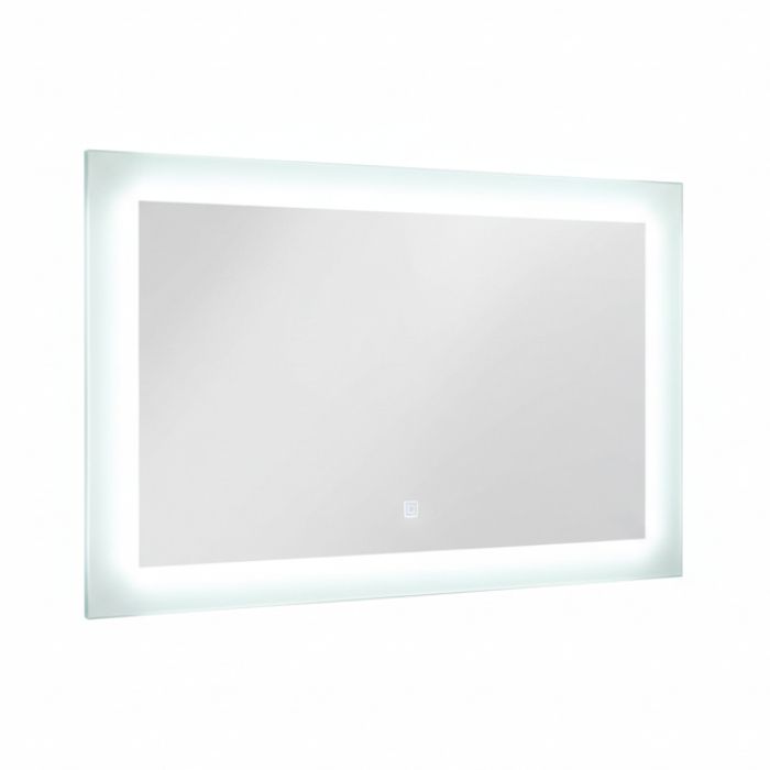 Miroir intelligent LED - 80 x 60 cm - Rectangulaire