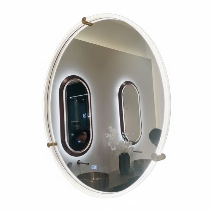 Miroir LED intelligent - rond - 60 cm