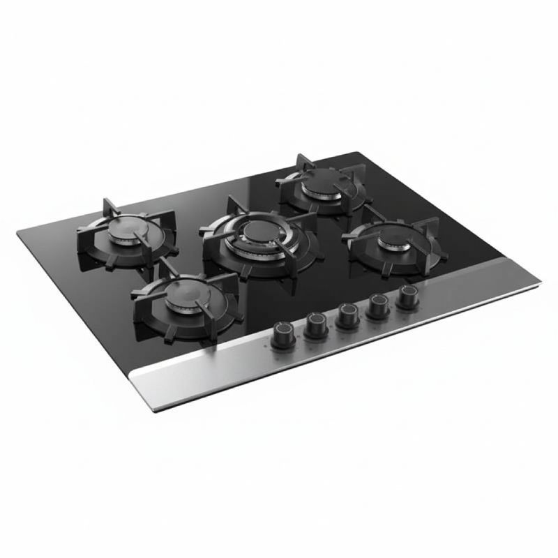 Plaque Joker - JP-1490 - 5 feux - 90 cm - Noir