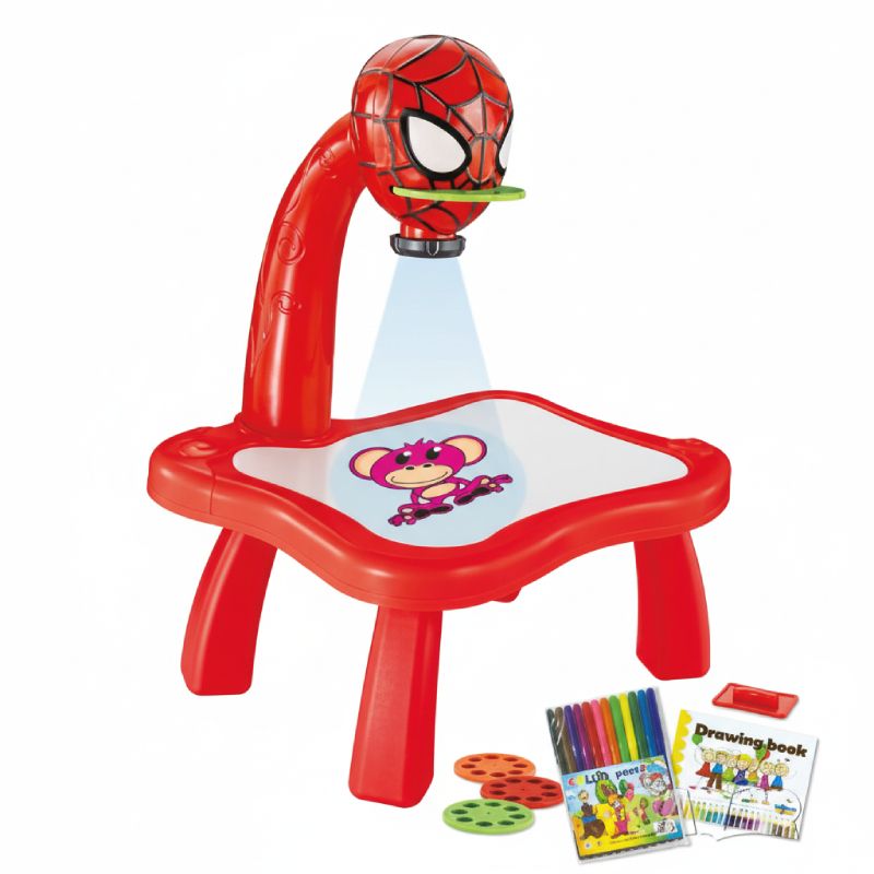 Projecteur LED enfant - table dessin - Spiderman