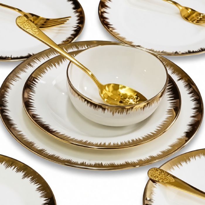 Service à Table – Céramique – 18 Pièces