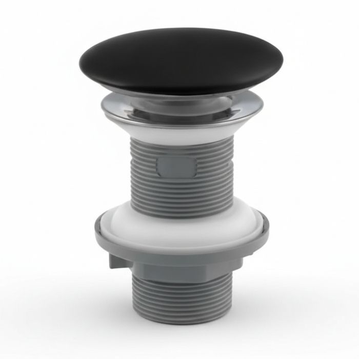 Vasque à poser + bonde Infinity - 36 cm - Noir