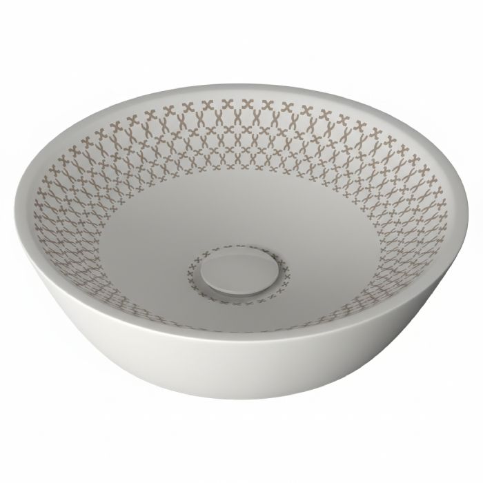 Vasque à poser + bonde Sistemay - 45 cm - Aurora