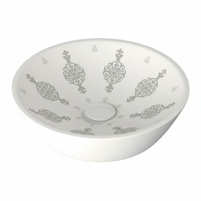 Vasque à poser + bonde Sistemay - 45 cm - Patrizia 