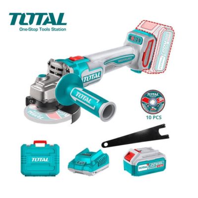 TOTAL MEULE A DISQUE ANG 115 20V 4AH TAGLI211541