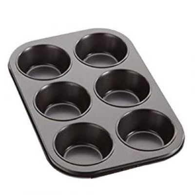 Moule à 6 muffins en métal
