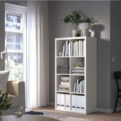 Bibliothèque Tanit – 75  × 146  × 40 cm - 8 Cubes