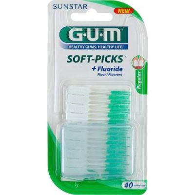 GUM Cure-dent Soft Picks 40 632