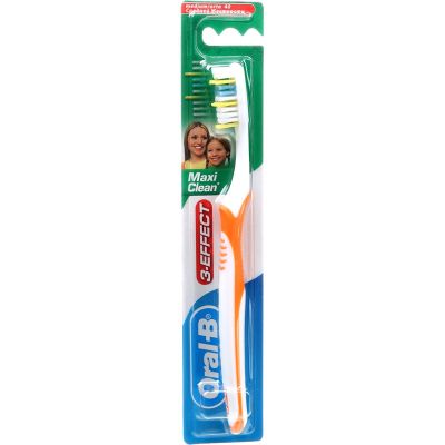 Oral-B Brosse à Dents 3 Effets Maxi-Clean M40 - Hygiène Bucco